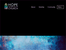 Tablet Screenshot of hopebtown.org